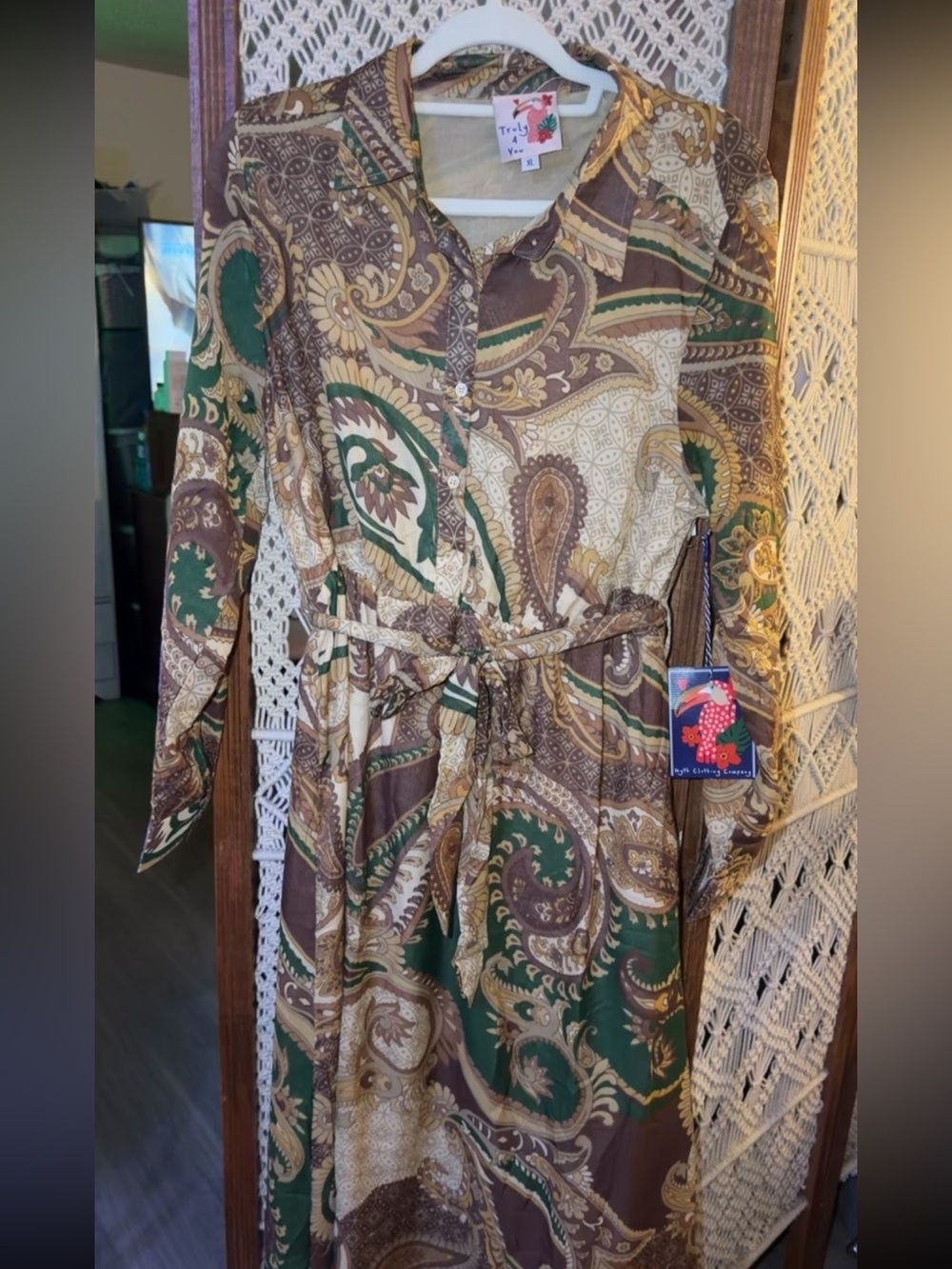 Bohemian dress Size XL